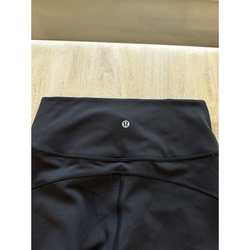 Lululemon In Movement 7/8 Tight *Everlux 25" Black Size 6 - Picture 8 of 9